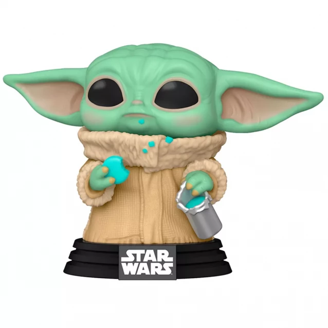Фігурка Funko Pop! Star Wars Малюк Грогу з печивом (54531) - 1