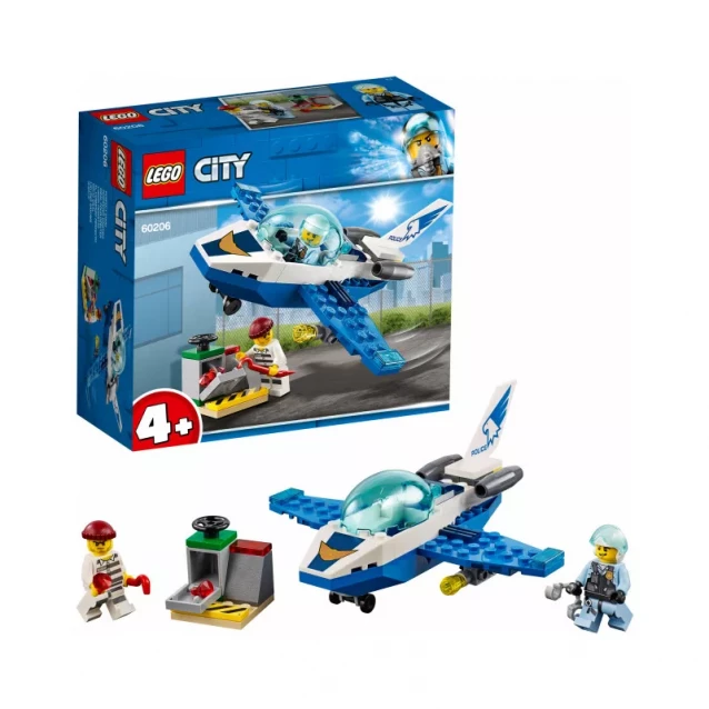 Конструктор LEGO City Повітряна Поліція: Патрульний Літак (60206) - 7