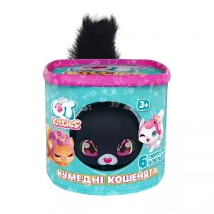 Ігровий набір QT Kitties Кошеня Еш (450001-6) дитяча іграшка
