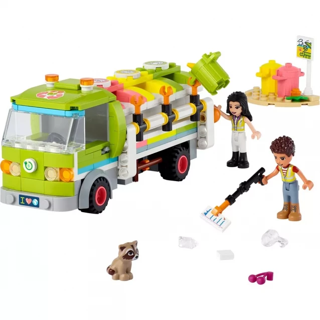 Конструктор Lego Friends Сміттєпереробна вантажівка (41712) - 3