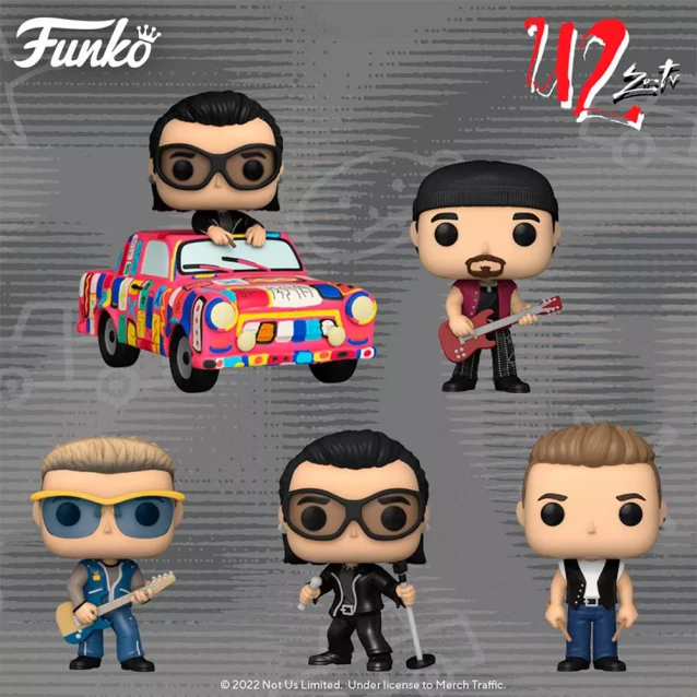 Фігурка Funko Pop! Rocks U2 - ZooTV Боно (64033) - 4