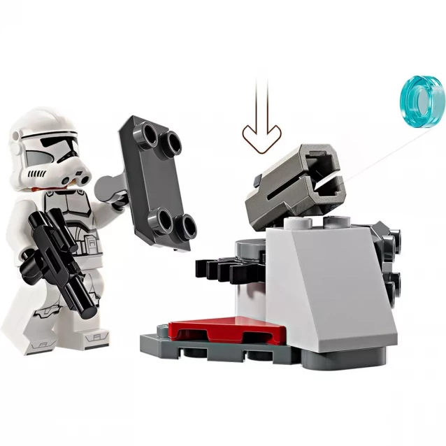 Конструктор LEGO Star Wars Клоны-пехотинцы и Боевой дроид Боевой набор (75372) - 5