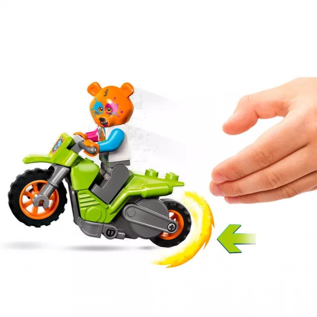Конструктор LEGO City Stuntz Каскадерский мотоцикл медведя (60356) - 6