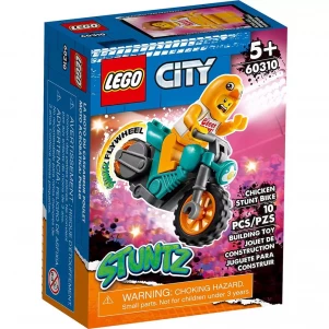 Конструктор Lego City Stuntz Курча на каскадерському мотоциклі (60310) ЛЕГО Сіті Стантз