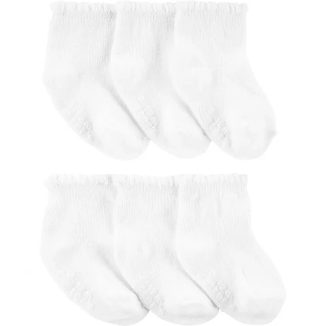 CARTER`S Carter's Шкарпетки для дівчинки, 1H760510 (6 пар) 80-92 cm 1H760510_1224 - 1