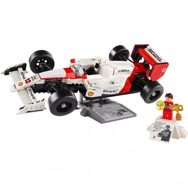 Конструктор LEGO Icons McLaren MP4/4 і Айртон Сенна (10330) - 3