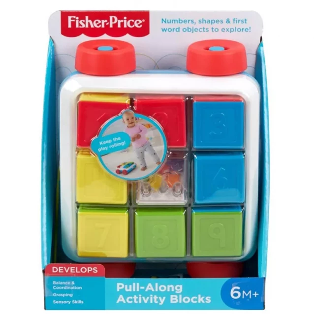 FISHER-PRICE Іграшка-каталка "Яскраві кубики" Fisher-Price - 1