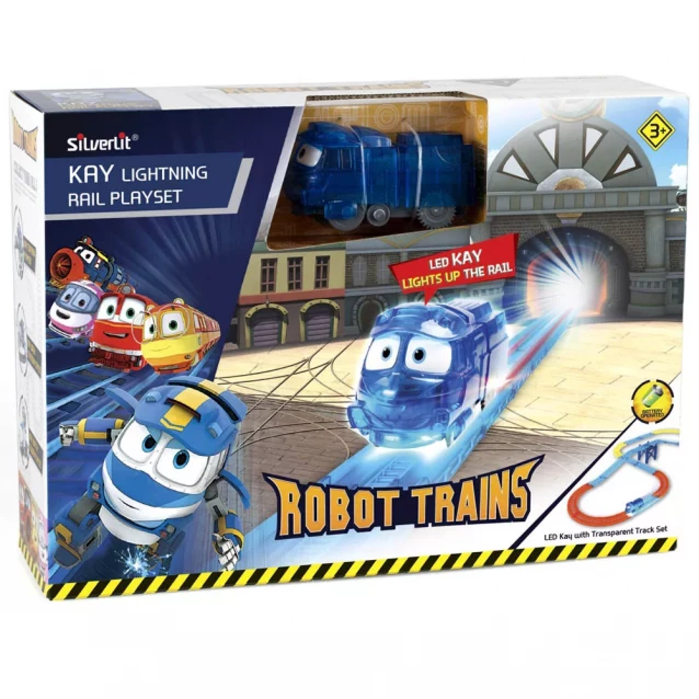 Ігровий набір Robot Trains з підсвічуванням (80187) - 3