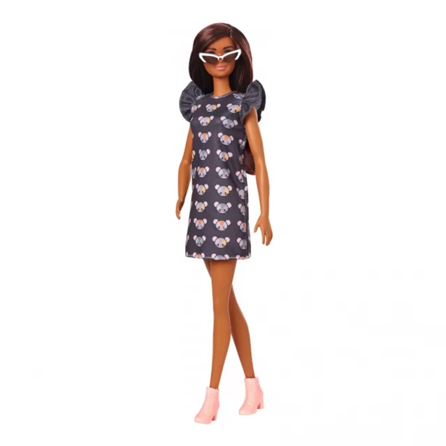 Кукла Barbie "Модница" в платье с милым мышиным принтом - 2