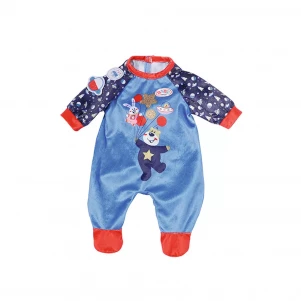 Zapf Одяг для ляльки BABY BORN серії "День Народження"- СВЯТКОВИЙ КОМБІНЕЗОН (на 43 cm, синій) 831090-2 лялька