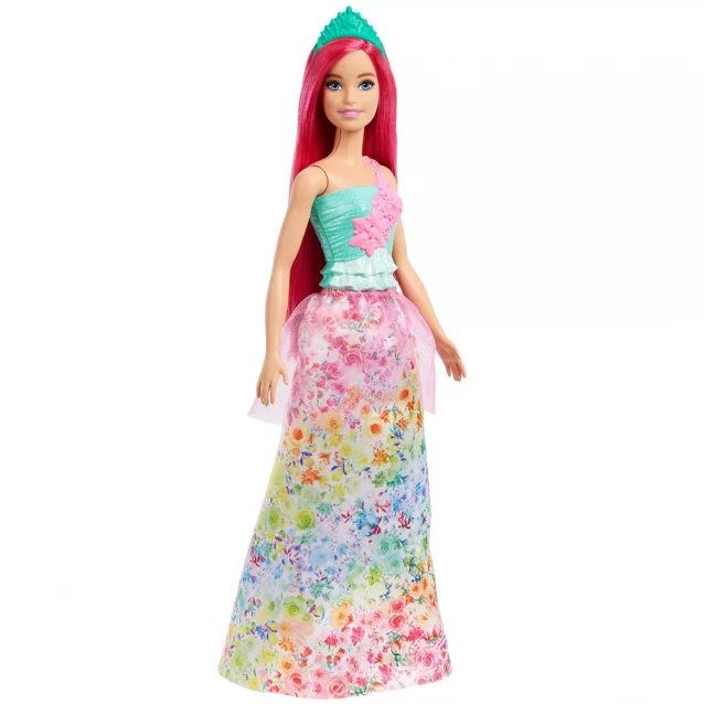 Лялька-принцеса Barbie Dreamtopia з малиновим волоссям (HGR15) - 4