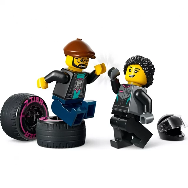 Конструктор LEGO City Автомобиль для гонки и автовоза (60406) - 8