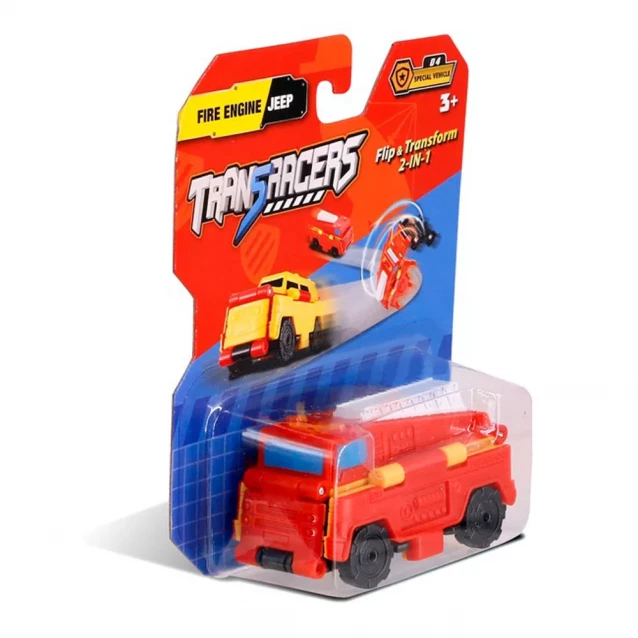 Іграшка машинка 2-в-1 Пожежна машина & Джип - 2