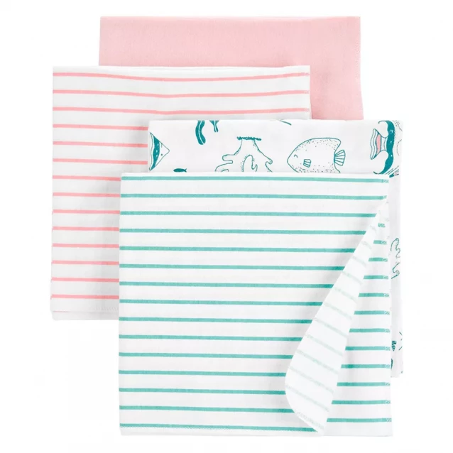 Комплект одеял Carter's для девочки 4 шт (9N051910_OSZ) - 1