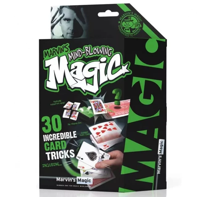 Набір фокусів Marvin's Magic Приголомшлива магія – 30 неймовірних карткових фокусів (MMB5727) - 1