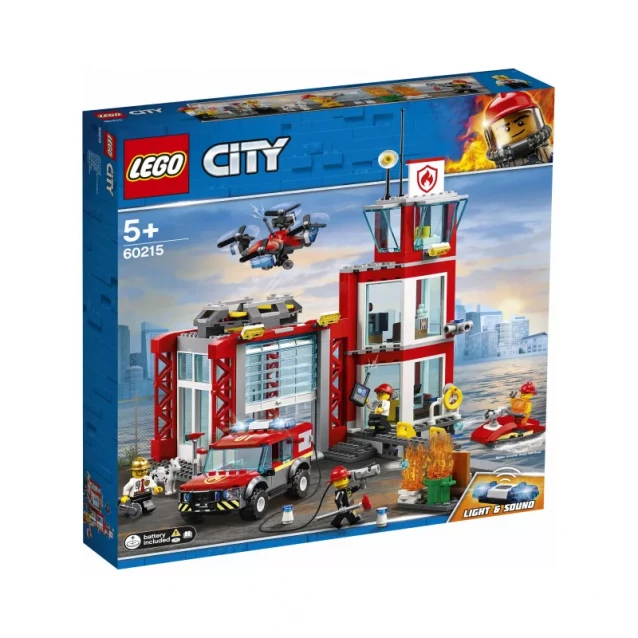 Конструктор LEGO City Пожарное депо (60215) - 1
