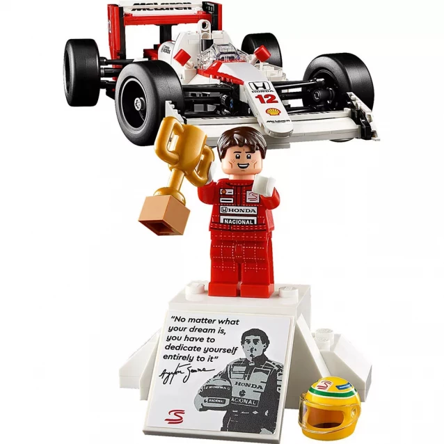 Конструктор LEGO Icons McLaren MP4/4 і Айртон Сенна (10330) - 4