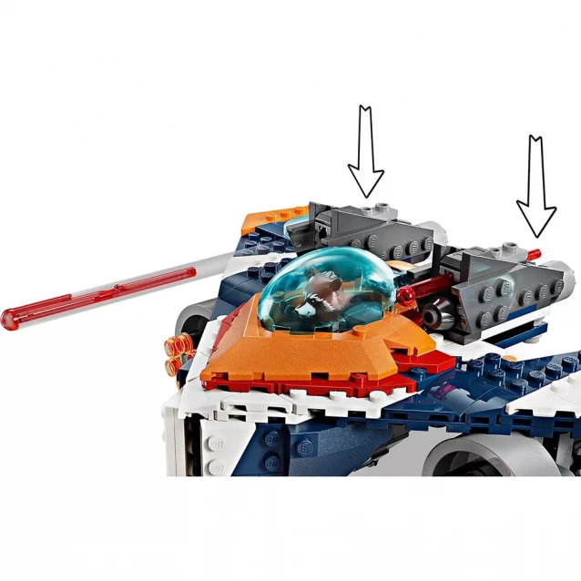 Конструктор LEGO Marvel Warbird Ракеты vs Ронан (76278) - 7