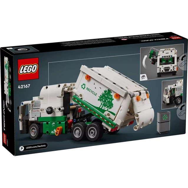 Конструктор LEGO Technic Сміттєвоз Mack LR Electric (42167) - 2