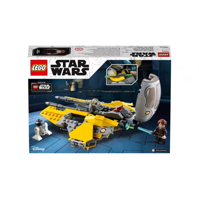 Конструктор Lego Star Wars Джедайський перехоплювач Енакіна (75281) - 2