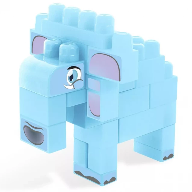Конструктор Wader Baby Blocks Safari Слон (41502) - 2