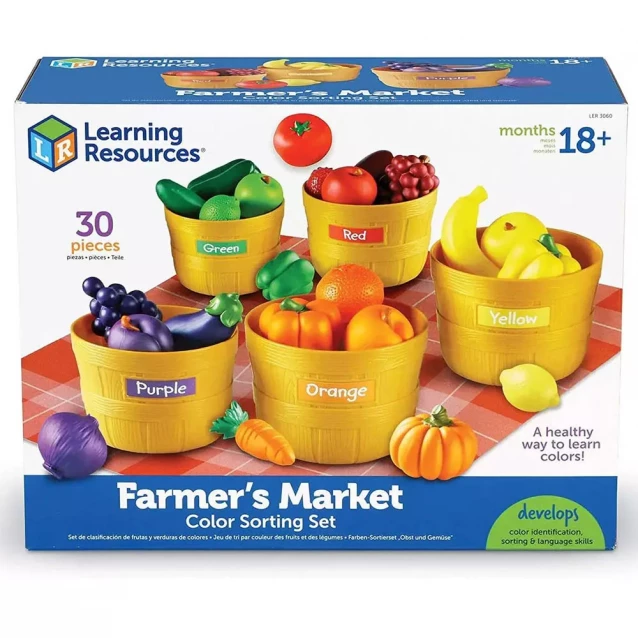 Ігровий набір-сортер Learning Resources Фермерський ринок (LER3060) - 2