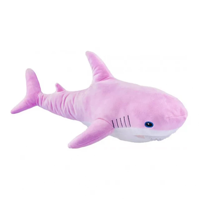 FANCY Игрушка мягконабивная "Акула" розовая 49 см - 3