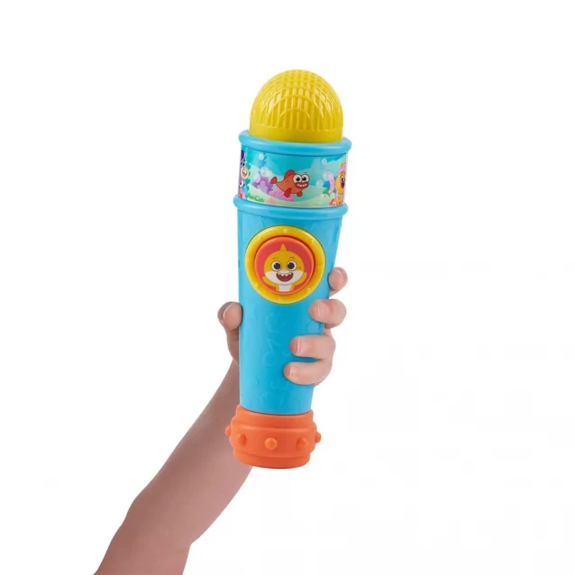 Интерактивная игрушка BABY SHARK серии BIG SHOW – МУЗЫКАЛЬНЫЙ МИКРОФОН (61207) - 4