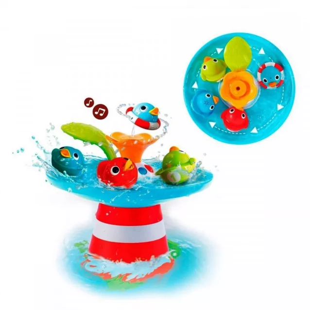 Yookidoo. Музична іграшка-фонтан "Качині гонки" - 4