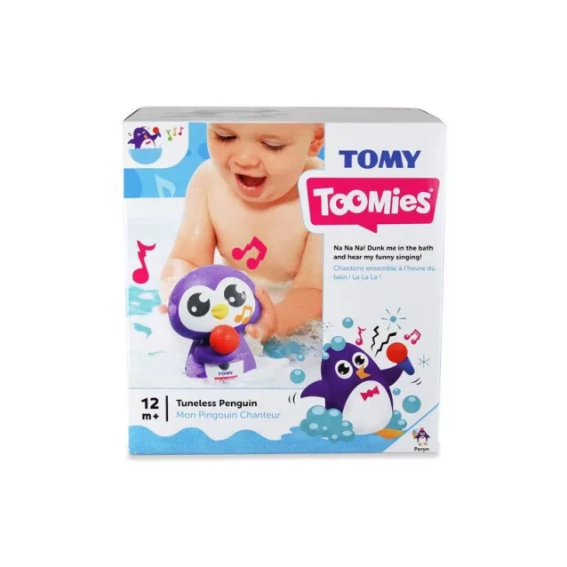 TOMY Іграшка для ванної «Веселе пінгвінятко» - 4
