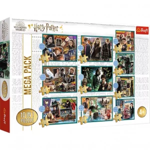 Пазлы Trefl Harry Potter 10в1 в мире Гарри Поттера (90392) детская игрушка