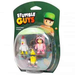 Набір фігурок Stumble Guys Курча, Банан, Мяумер (SG2020-6) дитяча іграшка