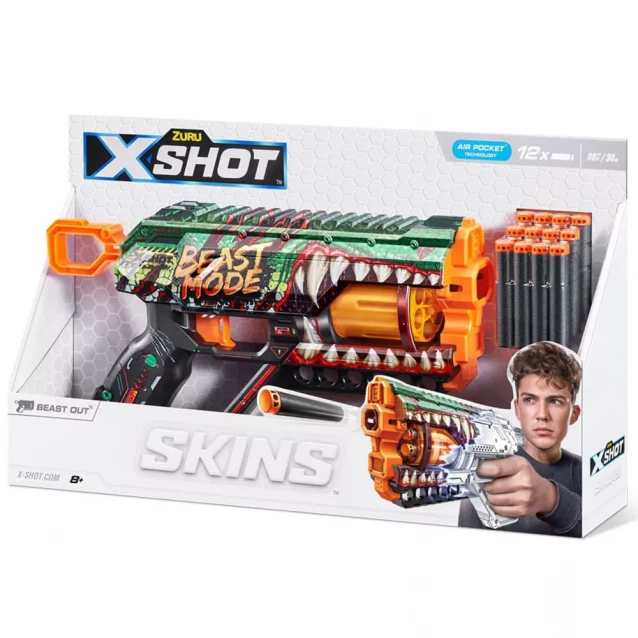 Бластер X-Shot Skins Griefer Beast Out (36561A) - 9