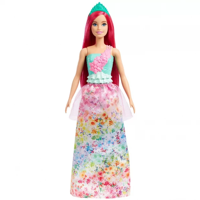 Кукла-принцесса Barbie Dreamtopia с малиновыми волосами (HGR15) - 1