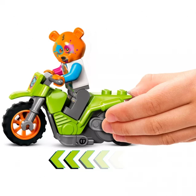 Конструктор LEGO City Stuntz Каскадерский мотоцикл медведя (60356) - 5