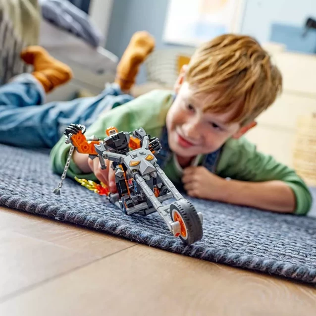 Конструктор Lego Super Heroes Примарний Вершник: робот і мотоцикл (76245) - 6