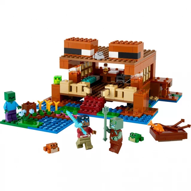 Конструктор LEGO Minecraft Дом в форме лягушки (21256) - 3