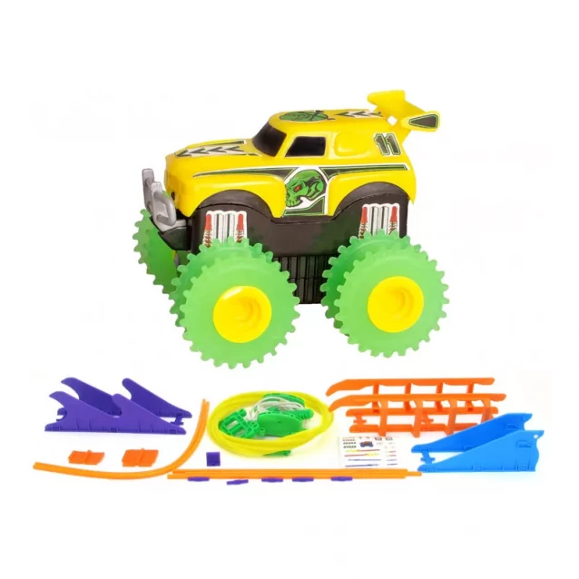 Іграшка машинка на бат. Trie Trul AS331 (жовтий) - 2