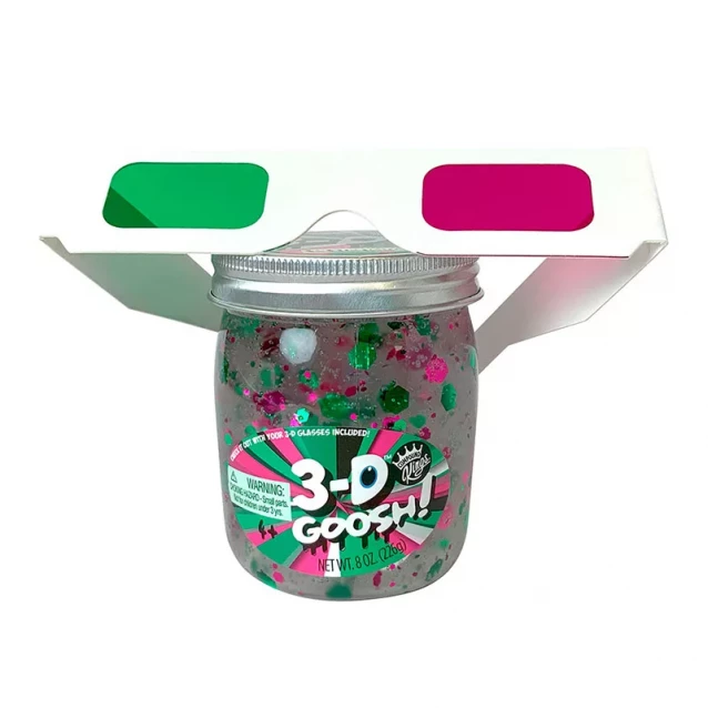 Лізун Compound Slime 3D Goosh рожево-зелений 226 г (300116-2) - 1
