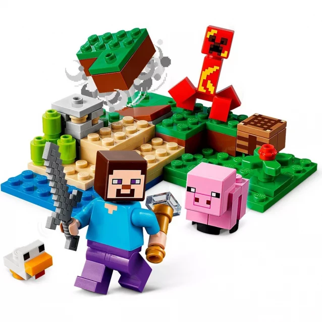 Конструктор LEGO Minecraft Ловушка Крипера (21177) - 4