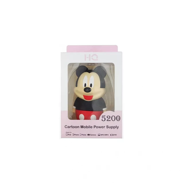 TOTO портативна батарея TBHQ-90 Power Bank 5200 mAh Emoji Mickey Mouse - 2