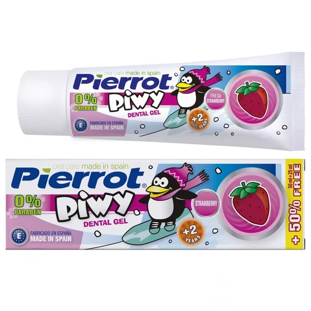 Гель зубной Pierrot Piwy с клубничным вкусом 75 мл (Ref.54 1388) - 1