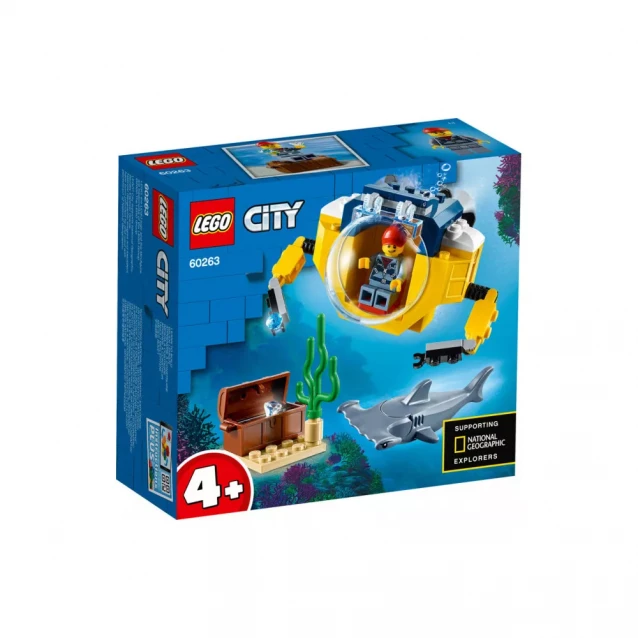 Конструктор LEGO City Океан: міні-субмарина (60263) - 1