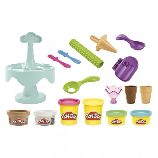 Набір для творчості з пластиліном Play-doh Забавні закуски в асортименті (E5112) - 4