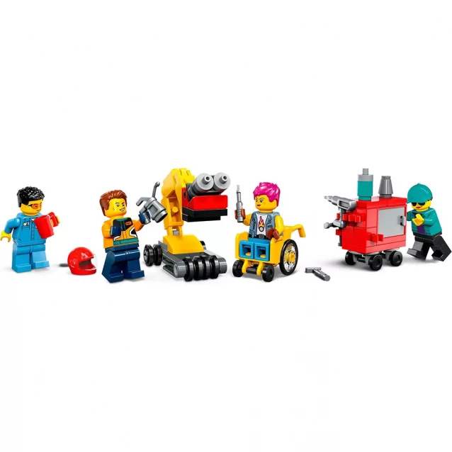 Конструктор LEGO City Тюнинг-ателье (60389) - 8