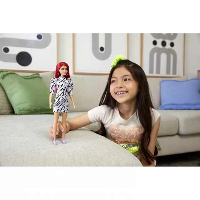 Кукла Barbie Модница с ярко-рыжими волосами (GRB56) - 5