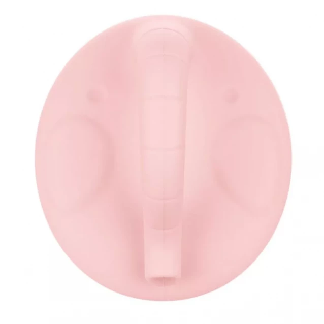 Губка для купання Baby Team силіконова рожева (9/115_pin) - 6
