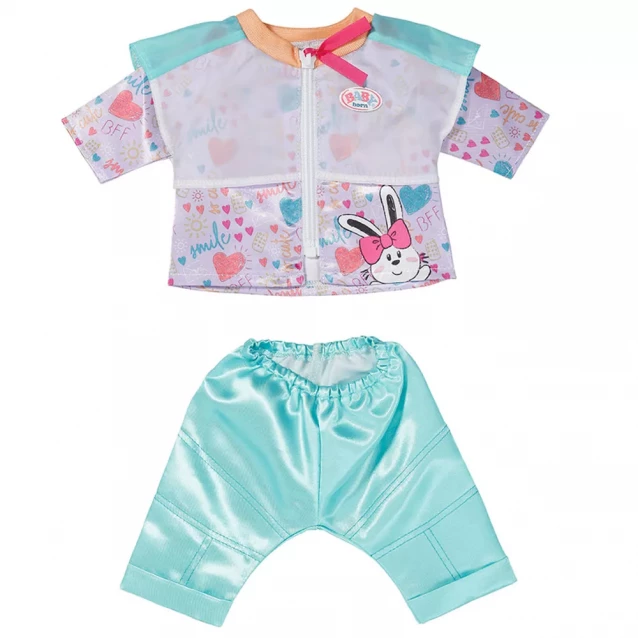 Набір одягу для ляльки Baby Born Аква Кежуал (832622) - 1