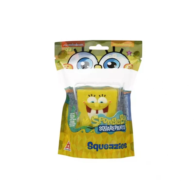 Игровая фигурка-сквиш SpongeBob Squeazies SpongeBob тип B - 4