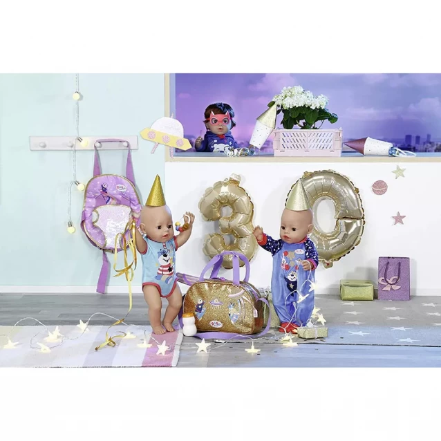 Сумка з аксесуарами для ляльки BABY born серії День Народження (330999) - 7